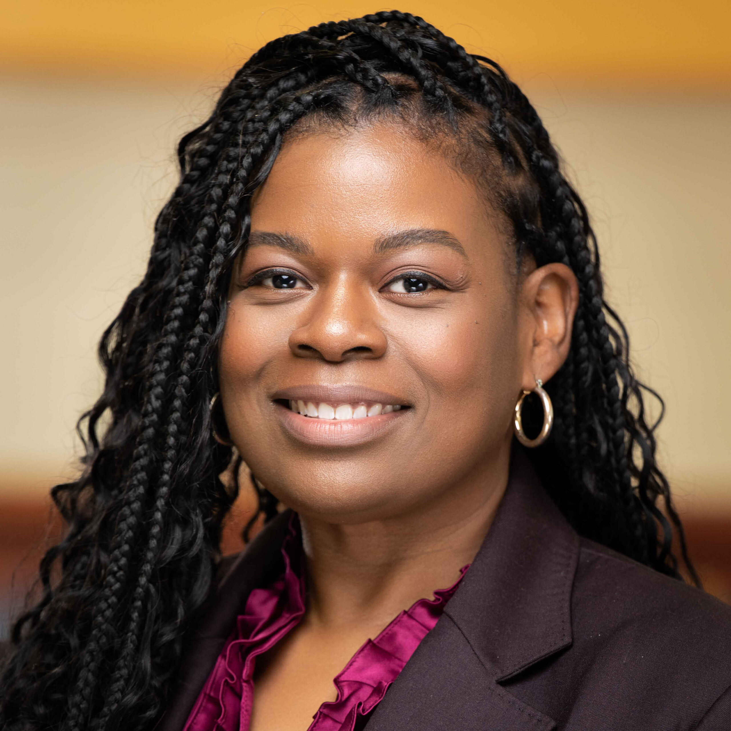 Professional headshot of Ms. Alia Dickerson, Principal of John B. Kelly School.